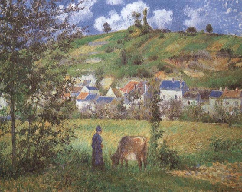 Camille Pissarro Landscape at Chaponval China oil painting art